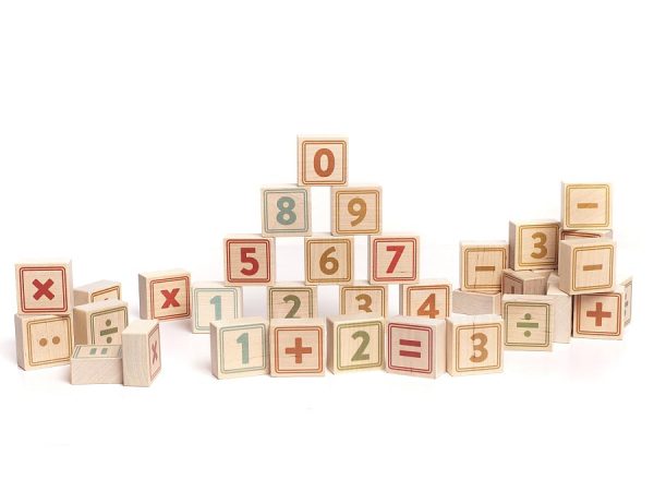 Bajo 40 Numbers & Symbols Blocks