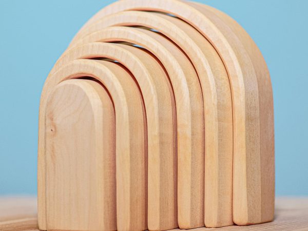 Bumbu Natural Wooden Stacking Arches