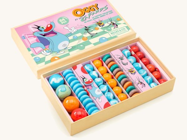 Billes & Co Oggy And The Cockroaches Marble Box - 64 Pack
