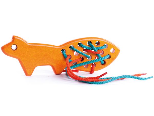 Bajo Orange Lacing Fox