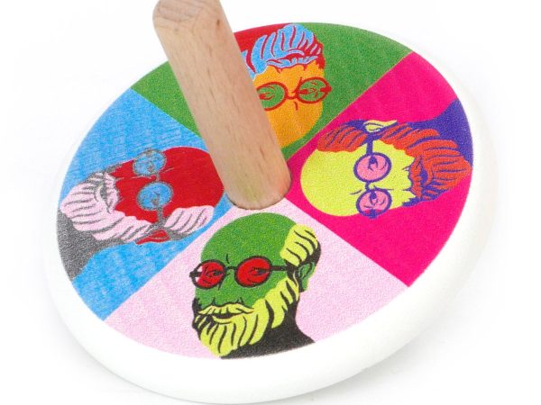 Bajo Pop Art Mr Bajor Spinning Top
