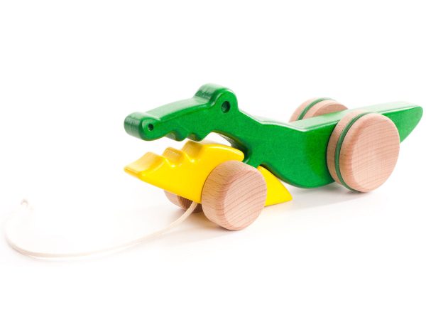 Bajo Pull Along Crocodile