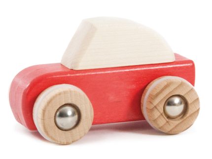 Bajo Pull Back Car - Red