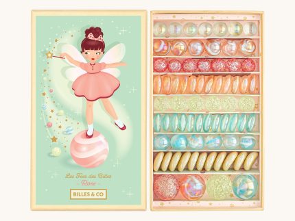 Billes & Co Pink Fairy Marbles Box - 71 Pack