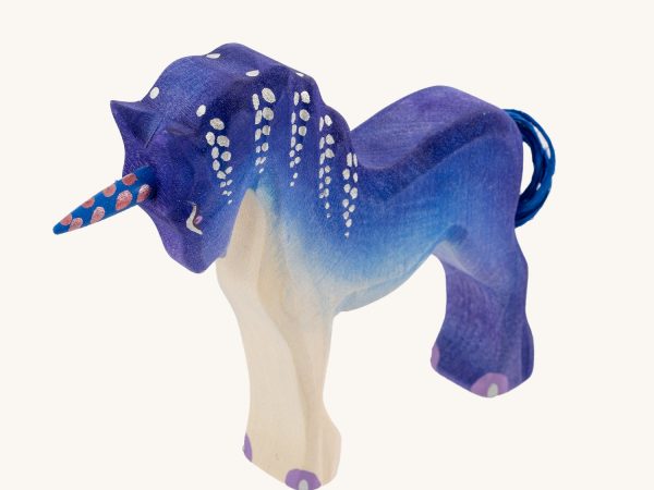 Bumbu Purple Wooden Unicorn