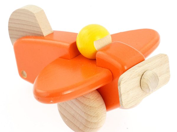 Bajo Plane With Pilot - Orange