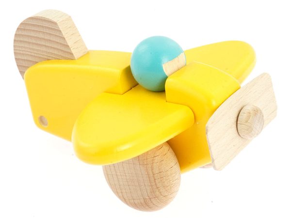 Bajo Plane With Pilot - Yellow