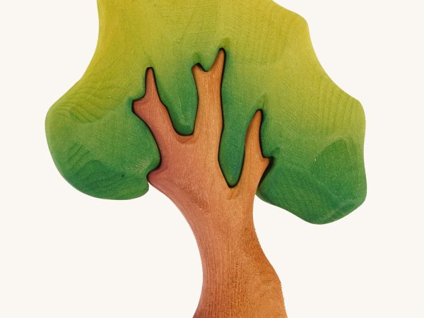 Bumbu Small Wooden Oak Tree - Green