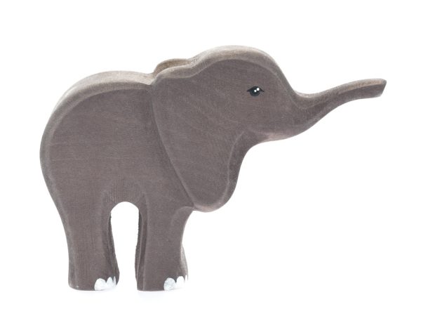 Bumbu Small Wooden Elephant Figure