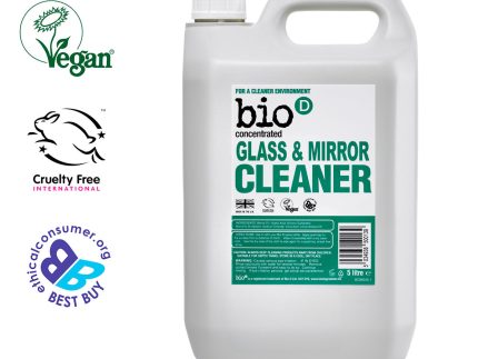 Bio-D Vegan Glass & Mirror Cleaner 5L