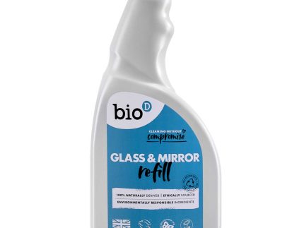 Bio-D Vegan Glass & Mirror Refill 500ml