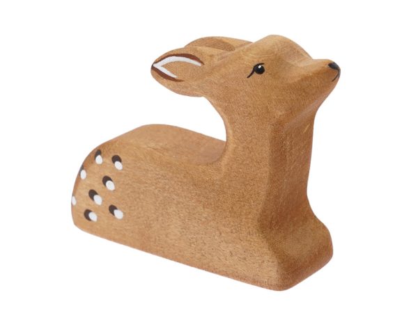Bumbu Wooden Brown Resting Fawn
