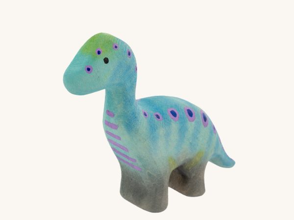 Bumbu  Wooden Baby Brontosaurus Dinosaur