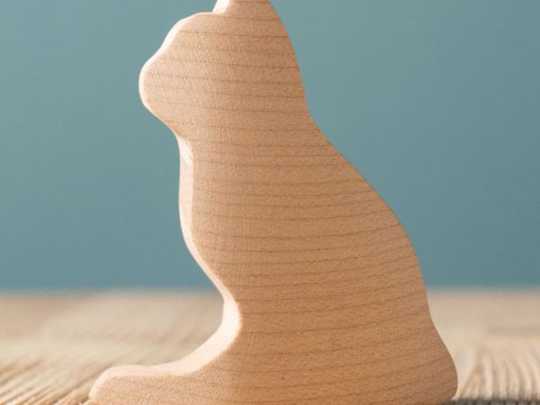 Bumbu Wooden Cat - Paint Your Own
