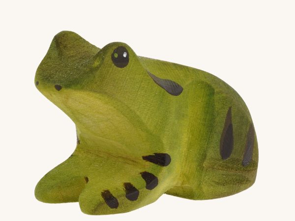 Bumbu Wooden Frog Figure