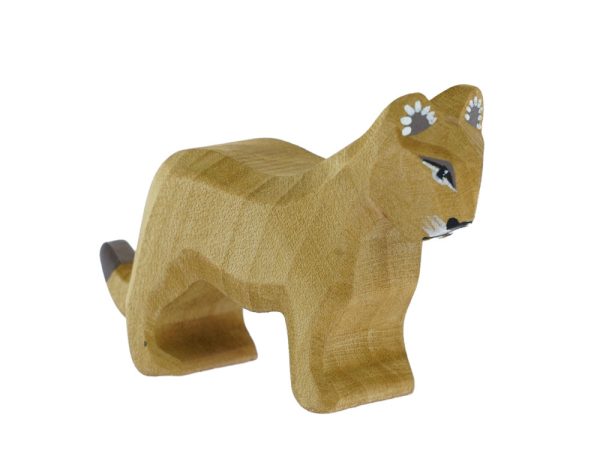 Bumbu Wooden Lion Cub Toy