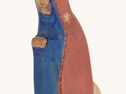 Bumbu Wooden Mary Nativity Figure