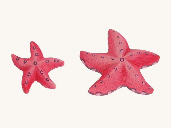 Bumbu Wooden Red Starfish Set