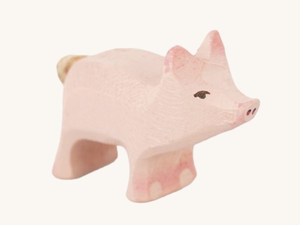 Bumbu Wooden Standing Piglet