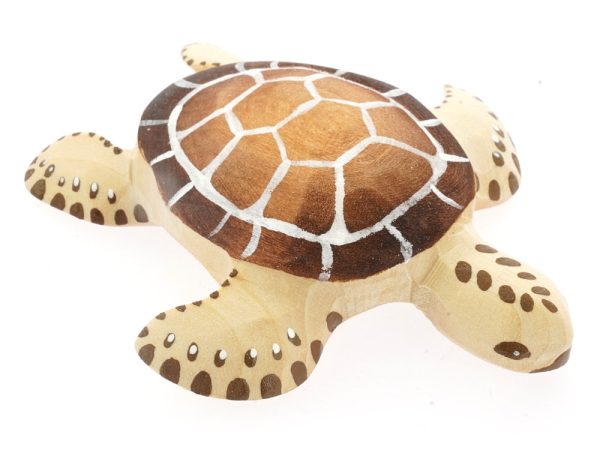 Bumbu Wooden Turtle - Brown