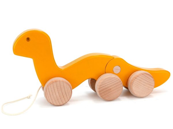 Bajo Wooden Wriggling Worm - Orange