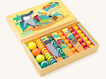 Billes & Co Zig & Sharko Marble Box - 58 Pack