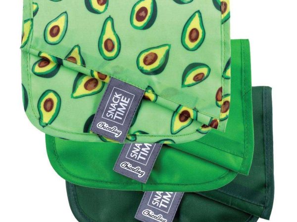 Chico Bag Snack Time 3 Pack - Avocado