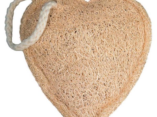 Croll & Denecke Heart Loofah Sponge