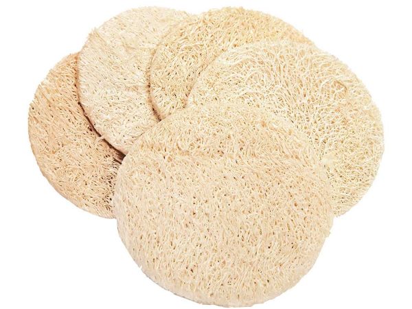 Croll & Denecke Loofah Exfoliating Pads (pack of 5)