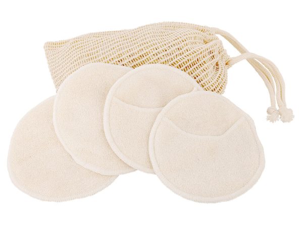 Croll & Denecke Soft Facial Pads in Ramie Bag (pack of 4)