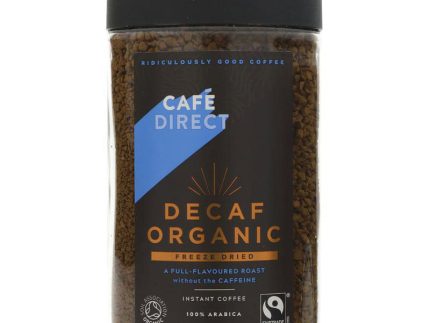 Cafédirect Instant Decaffeinated Organic Coffee 100g