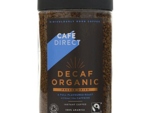 Cafédirect Instant Decaffeinated Organic Coffee 100g