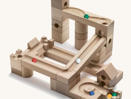 Cuboro Junior Wooden Marble Run Set
