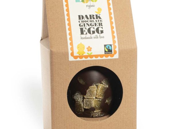 Cocoa Loco Dark Chocolate & Ginger Easter Egg