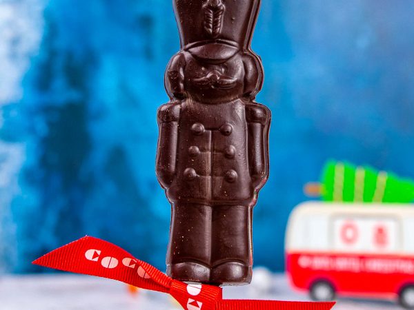 Cocoa Loco Dark Chocolate Soldier Lolly 34g