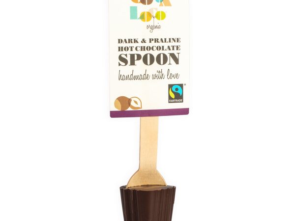 Cocoa Loco Dark Chocolate & Praline Hot Chocolate Spoon 30g
