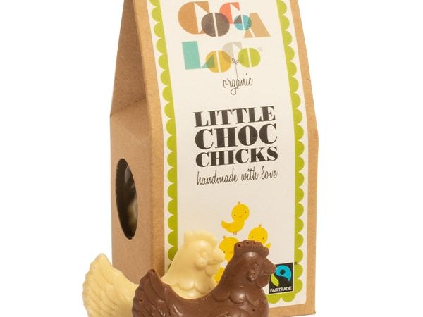 Cocoa Loco Little Fairtrade Chocolate Chickens 100g