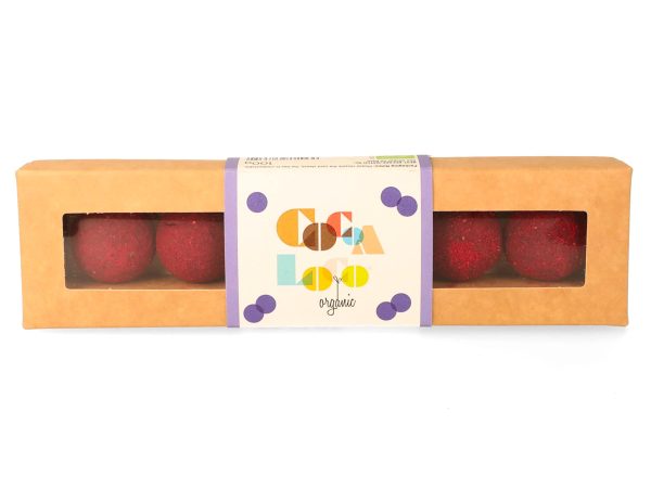 Cocoa Loco Milk Chocolate Sloe Gin Truffles 100g - BBE 31/08/24