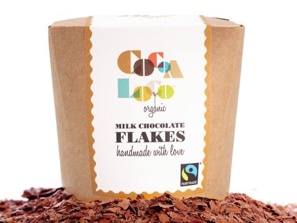 Cocoa Loco Milk Chocolate Drinking Flakes 200g