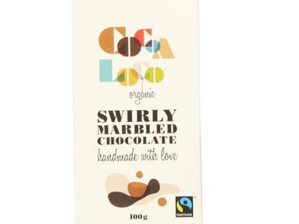 Cocoa Loco Marbled Chocolate Bar Best Before 31-05-25