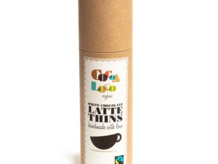 Cocoa Loco White Chocolate & Coffee Thins 170g