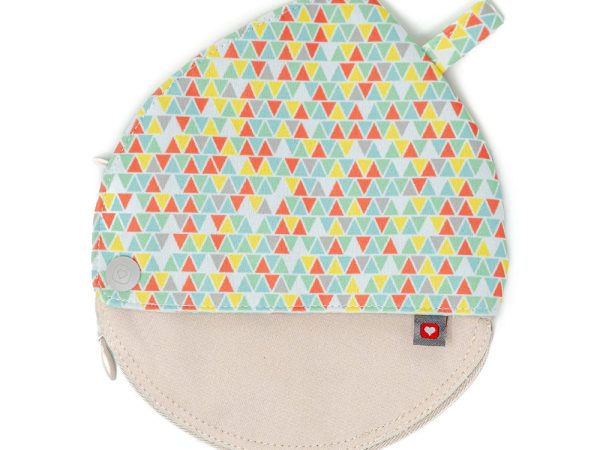 Close Printed Breast Pad Pouch - Pastels