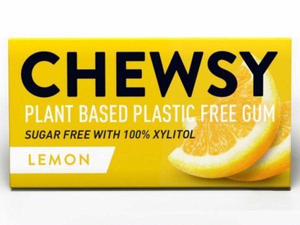 Chewsy Plastic Free Chewing Gum - Lemon