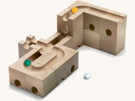 Cuboro Speed Wooden Marble Run Set