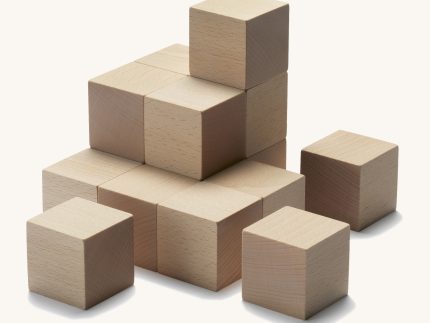 Cuboro Stacking Wooden Cubes - 16 Pieces