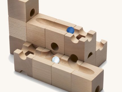 Cuboro Trick Wooden Marble Run Set