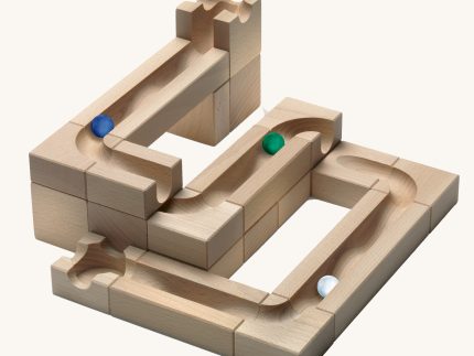 Cuboro Wave Wooden Marble Run Set