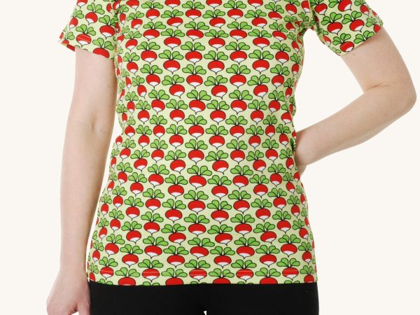 DUNS Adult Short Sleeve Top - Paradise Green Radish