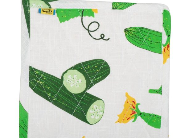 Duns Cucumber Cotton/Linen Kitchen Pot Holder