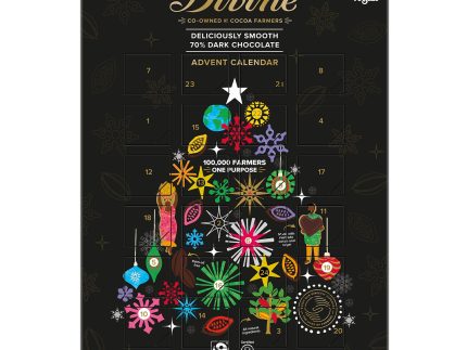 Divine Fairtrade Dark Chocolate Vegan Advent Calendar 85g